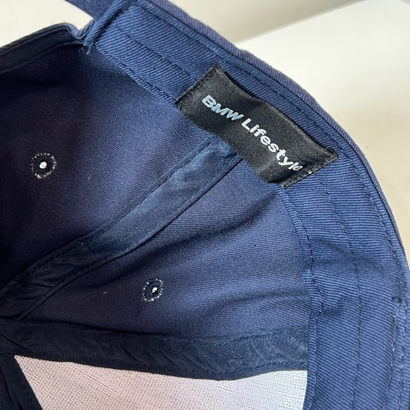 Official BMW Front Emblem Logo Navy Patch Logo M// Hat Cap One Size - Picture 3 of 5